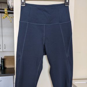 Girlfriend Collective Midnight High Waist Compressive Legging 19.5" Length S